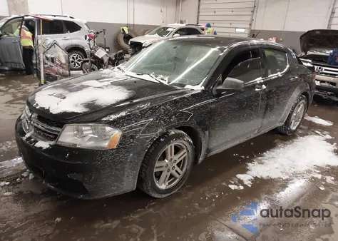 2013 Dodge Avenger Se V6 from USA, damaged, VIN 1C3CDZAGXDN587192